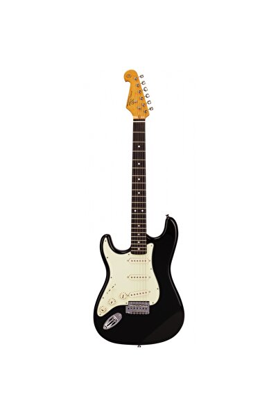 SX Sst62 Bk Stratocaster Solak Elektro Gitar