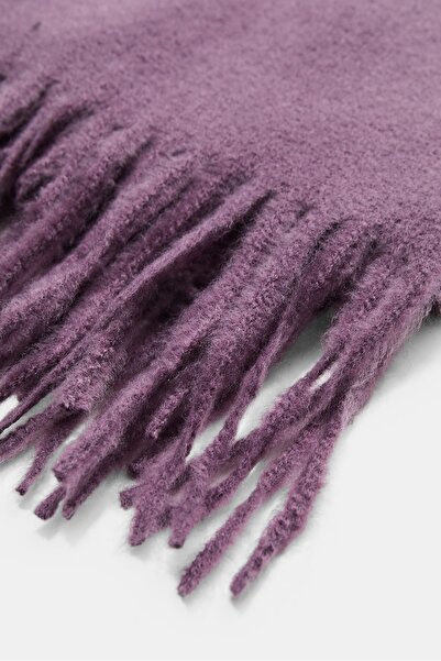 Stradivarius Fırçalanmış iplikli atkı