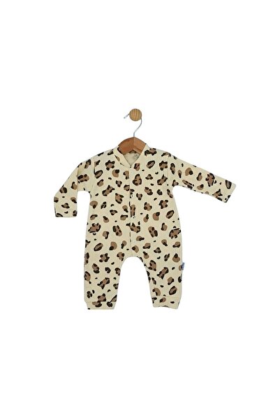 BuBebekShop Leopar Desenli Bebek Tulum