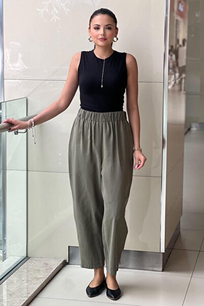 sentez giyim بنطلون من الكتان من سينثيس دوتي