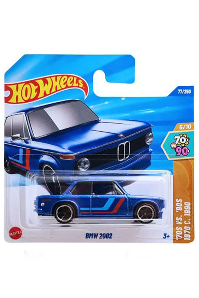 HOT WHEELS BMW 2002 - Mavi (1/64) 2025 Üretim
