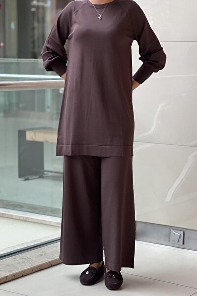 Nuss Mercerized Wide Leg Trousers