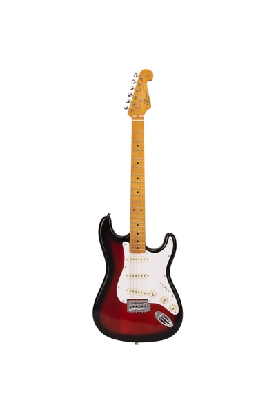 SX Stratocaster Elektro Gitar (2-Tone Sunburst)
