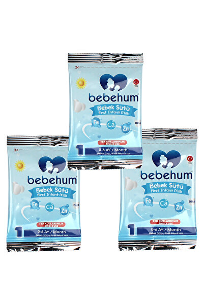 bebehum Tek Kullanımlık 1 Numara Bebehum Devam Sütü