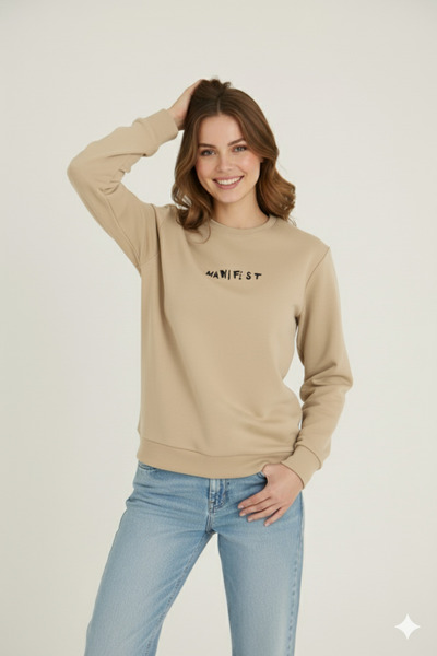KLY New Season Women's O.Collar Sweatshirt Manifest