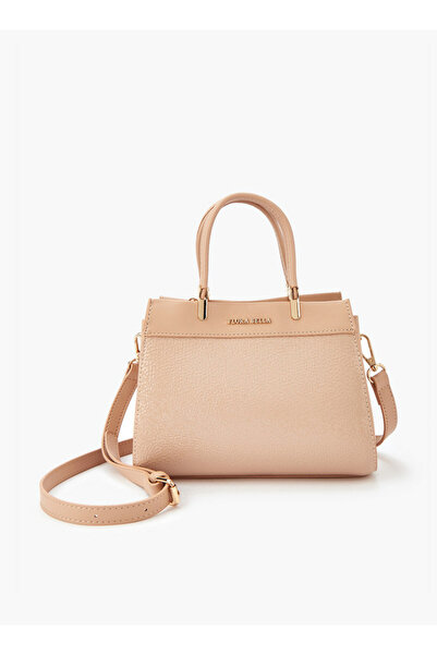 Flora Bella by Shoexpress حقيبة توت منسوجة بمقبض مزدوج وسحاب للإغلاق، العرض 2...