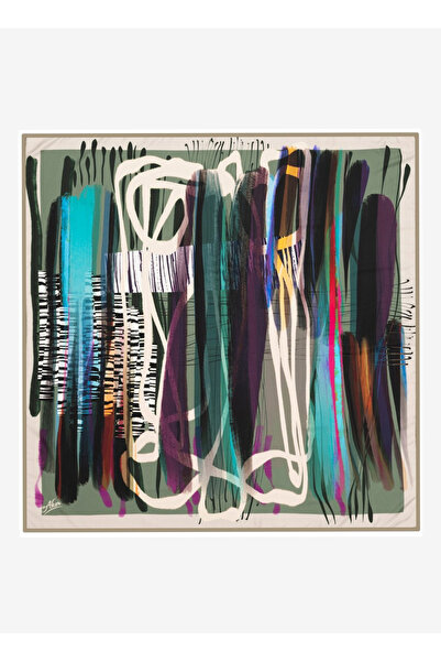 Aker Eșarfă multicoloră pentru femei 8358795953