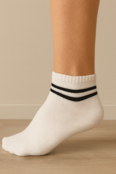 Emsay Store 3-пакет спортни чорапи, колежански чорапи, унисекс, ежедневни, бе...