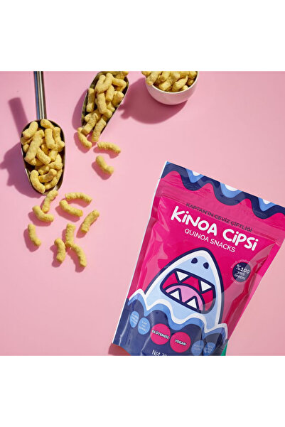 Kaptan`ın Ceviz Çiftliği Extra Çıtır Form Glütensiz Vegan Kinoa Cipsi | Sağlı...