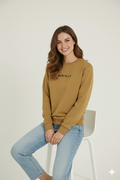KLY New Season Women's O.Collar Sweatshirt Manifest