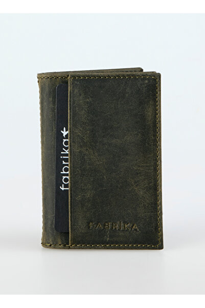 Fabrika Haki Erkek Cüzdan Frk 355 Crayz Haki