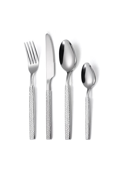Trendy's 48-piece stainless steel cutlery set, TRENDY'S, luxury edition, chrome, TCM-42C