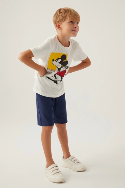 Mickey Mouse ΣΕΤ ΒΕΡΜΟΥΔΑΣ ΑΓΟΡΑΣ - ΚΡΕΜΑ