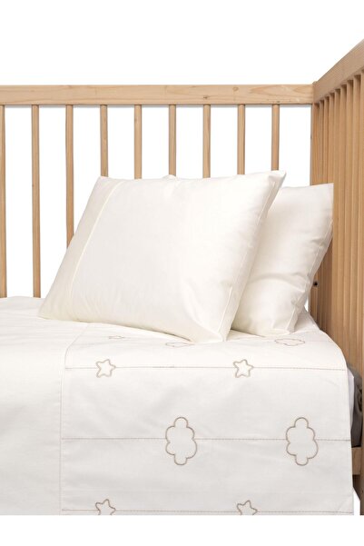 Funna Baby Nevresim Takımı (4 parça) - Luna Elegant - Ekru - 100 X 150 Cm