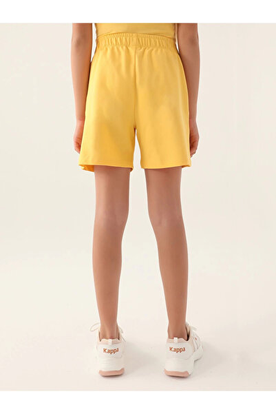 Kappa Straight Yellow Girl's Shorts