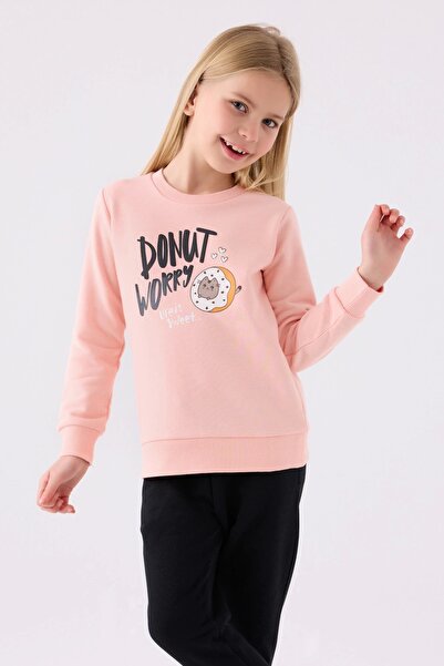 Rolypoly Girl's Pink Tracksuit Set