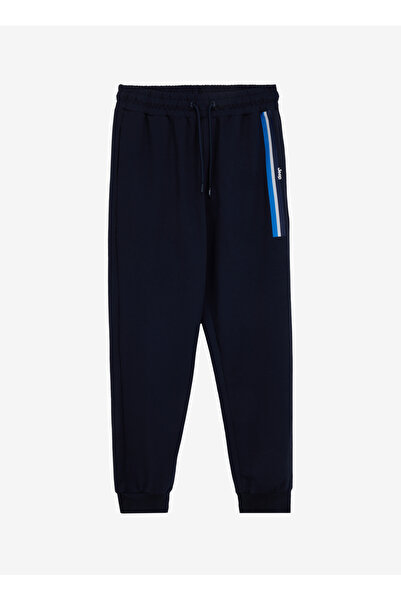 Jeep Lacivert Erkek Basic Baskılı Eşofman Altı J5SM-EA7300