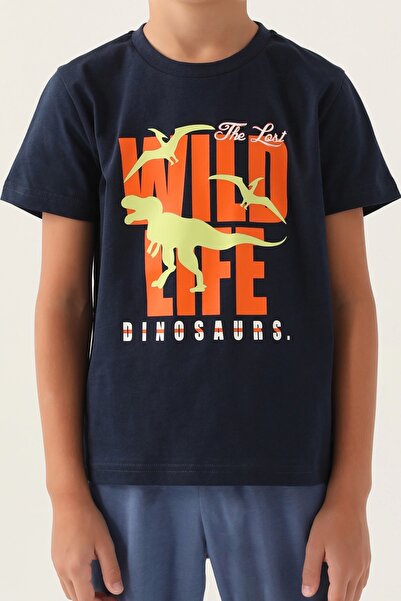 Rolypoly Boy's capri set - navy blue