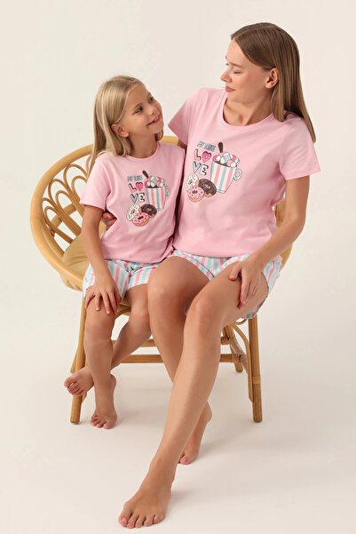 Arnetta Girls' Pink Shorts Set