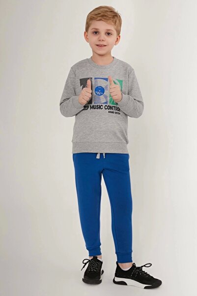 Rolypoly Σετ φόρμας αγοριού σε γκρι χρώμα