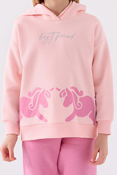 Rolypoly Girl's Pink Tracksuit Set