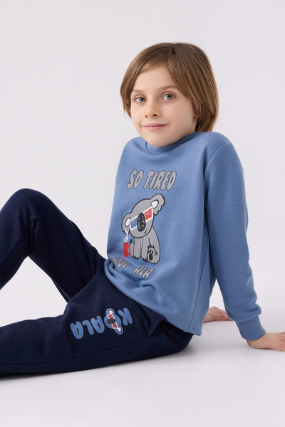 Rolypoly ERKEK ÇOCUK EŞOFMAN TAKIM - MAVİ