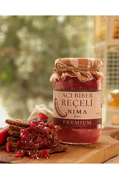 Nima Gurme Premium Acı Biber Reçeli 440 Gr