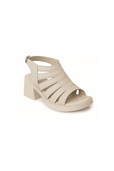 waykon أحذية صنادل بكعب