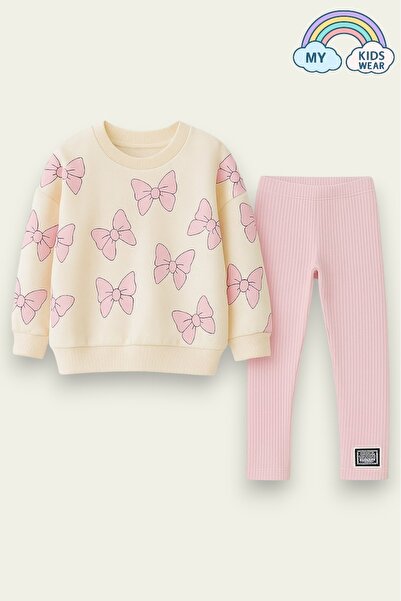 My Kids Wear Sada dvou nití se vzorem luku pro dívku