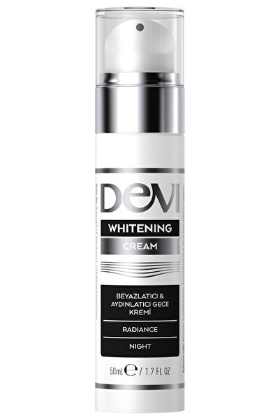 Devi Whitening Cream 50ml Yoğun Nemlendirme Etkili Cilt Beyazlatıcı Krem