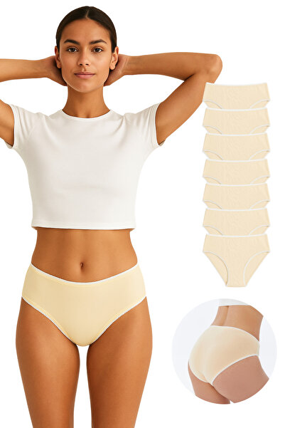 PAMORA Γυναικείο Σετ Εσώρουχα Μπικίνι 7 τεμαχίων - 95% Βαμβάκι 5% Ελαστάνη | Μαλακά & ευέλικτα εσώρουχα