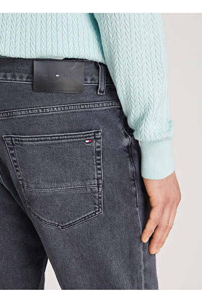 Tommy Hilfiger Tapered Fit Normal Bel Daralan Paça Jeans Erkek KOT PANTOLON MW0MW39202 1B5