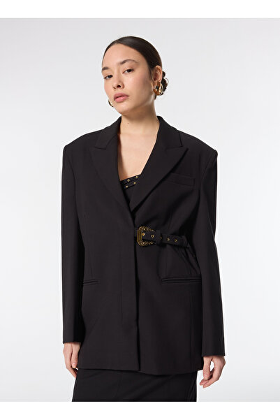 VERSACE JEANS COUTURE Siyah Kadın Blazer 77HAQ704