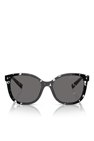 Prada Pr 22zs Köşeli Siyah Kadın Polarize Güneş Gözlüğü