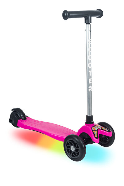 Tois Colorwase Led Işıklı 4 Kademe(50-65 CM) Ayarlanabilir 3 Tekerlekli Scooter 3 Yaş