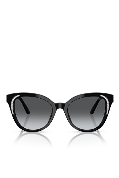 Swarovski SK6031 Dikdörtgen Siyah Kadın Polarize Güneş Gözlüğü