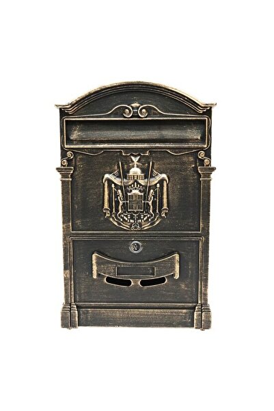 Breckner Germany Cutie postala, auriu antic, 26x9x41 cm