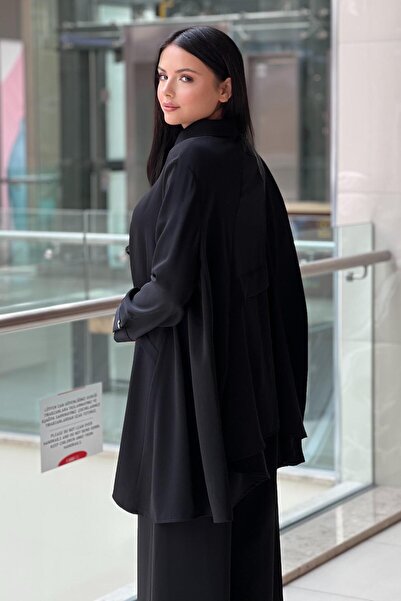 Ghisa Double Button Detailed Shirt Pant Suit