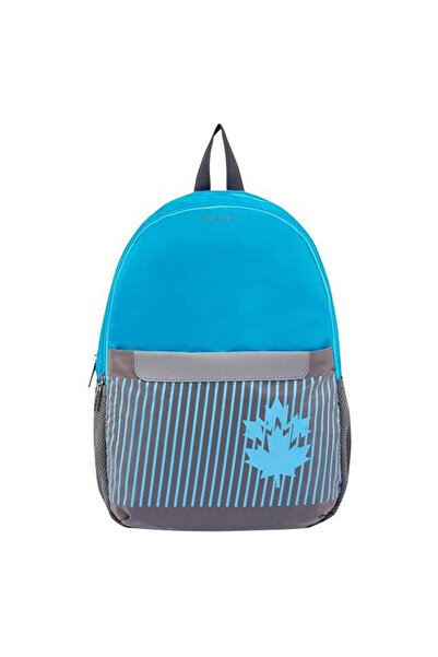 lumberjack Lmcan24002 Açık Mavi Siyah Şeritli Sırt Çantası