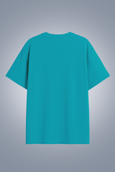 bilcee Γυναικείο μπλουζάκι μπλε Oversize 4583