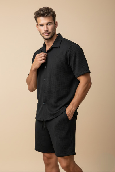 MFZ Giyim Alt-Top Suit with Honeycomb Shorts-11