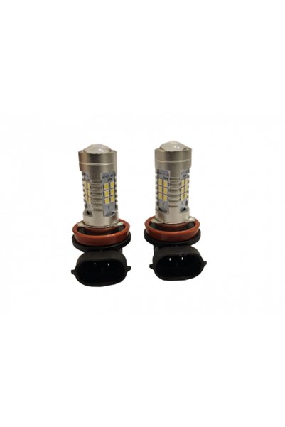 OEM Set de 2 becuri LED HB3 cu lupă 21 smd