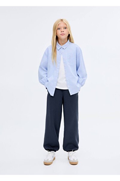 MANGO Kids Beli lastikli jogger pantolon