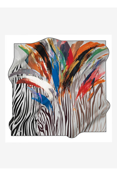 Aker Eşarp Çok Renkli Kadın Eşarp 8351795971