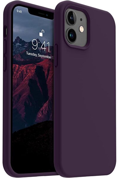 HyperAge iPhone 12 / 12 Pro Kılıf İçi Kadife Darbeye Dayanıklı Yumuşak Siliko...