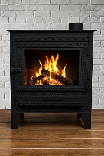 ADA KUZİNE Ada Dik Şömine Odun Kömür Sobası