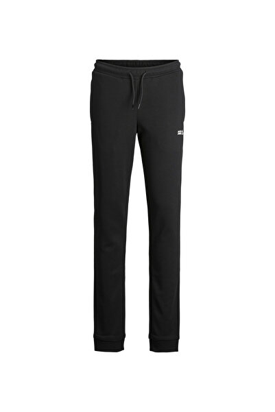 Jack & Jones Lastikli Paça Siyah Erkek Çocuk Eşofman Altı 12263205