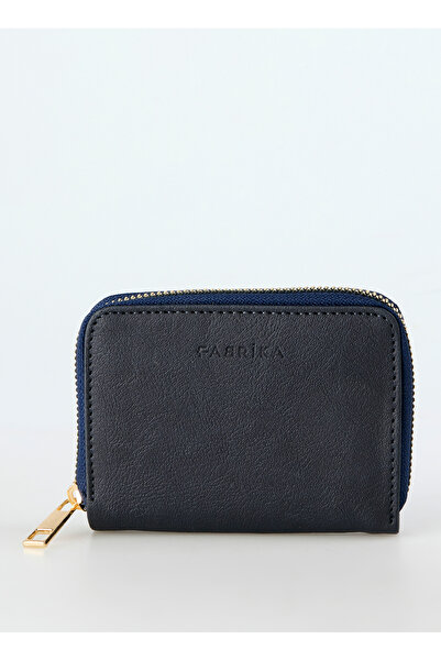Fabrika Lacivert Kadın Deri Cüzdan FRKBYN 515 LACİVERT