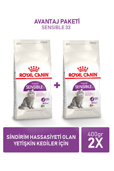 Royal Canin Sensible33 400 Gr x 2 Adet