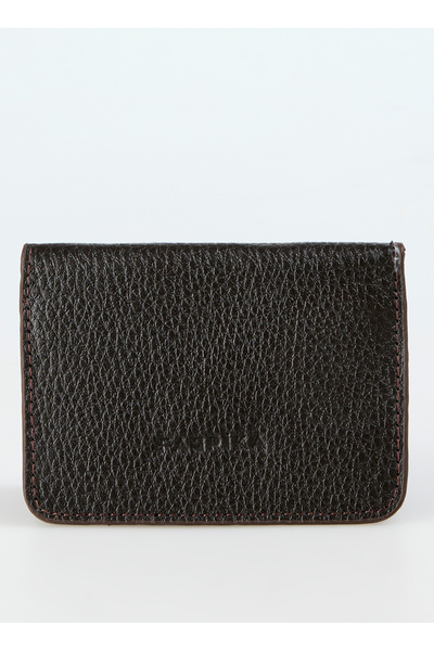 Fabrika Kahve Erkek Kartlık Frk 354 Flt Deri Kahve